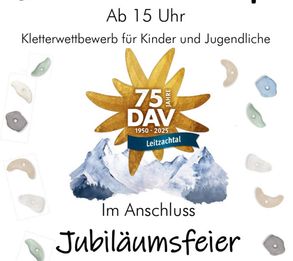Sommerkino Fischbachau am 1. und 2. August 2025 75 Jahrfeier der DAV Sektion Leitzachtal am 19.9. beim Kletterstadl
