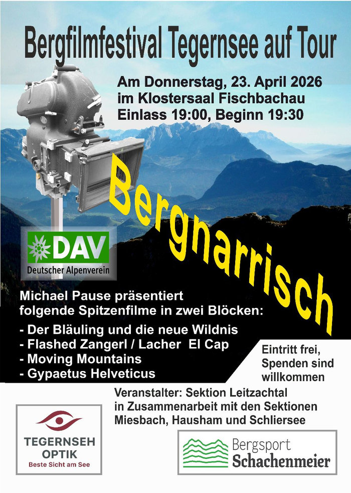 Bergnarrisch, Filmabend in Fischbachau